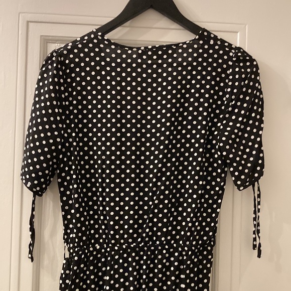 NWOT Polka Dot Mini Dress - Picture 7 of 8